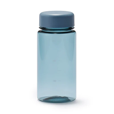 Water Bottle with Measurements 350ml - Blue
