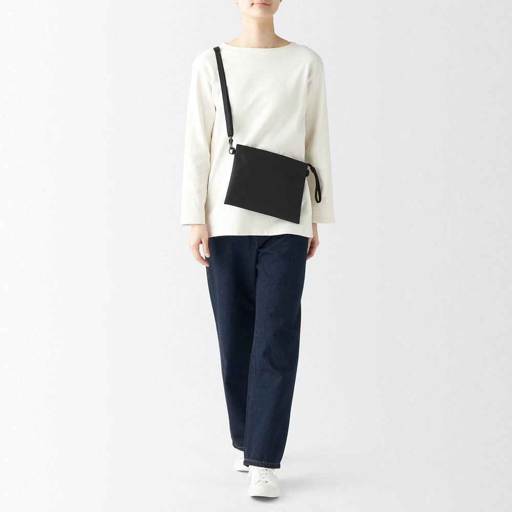 2-Way Water Repellent Sacoche / Crossbody Bag