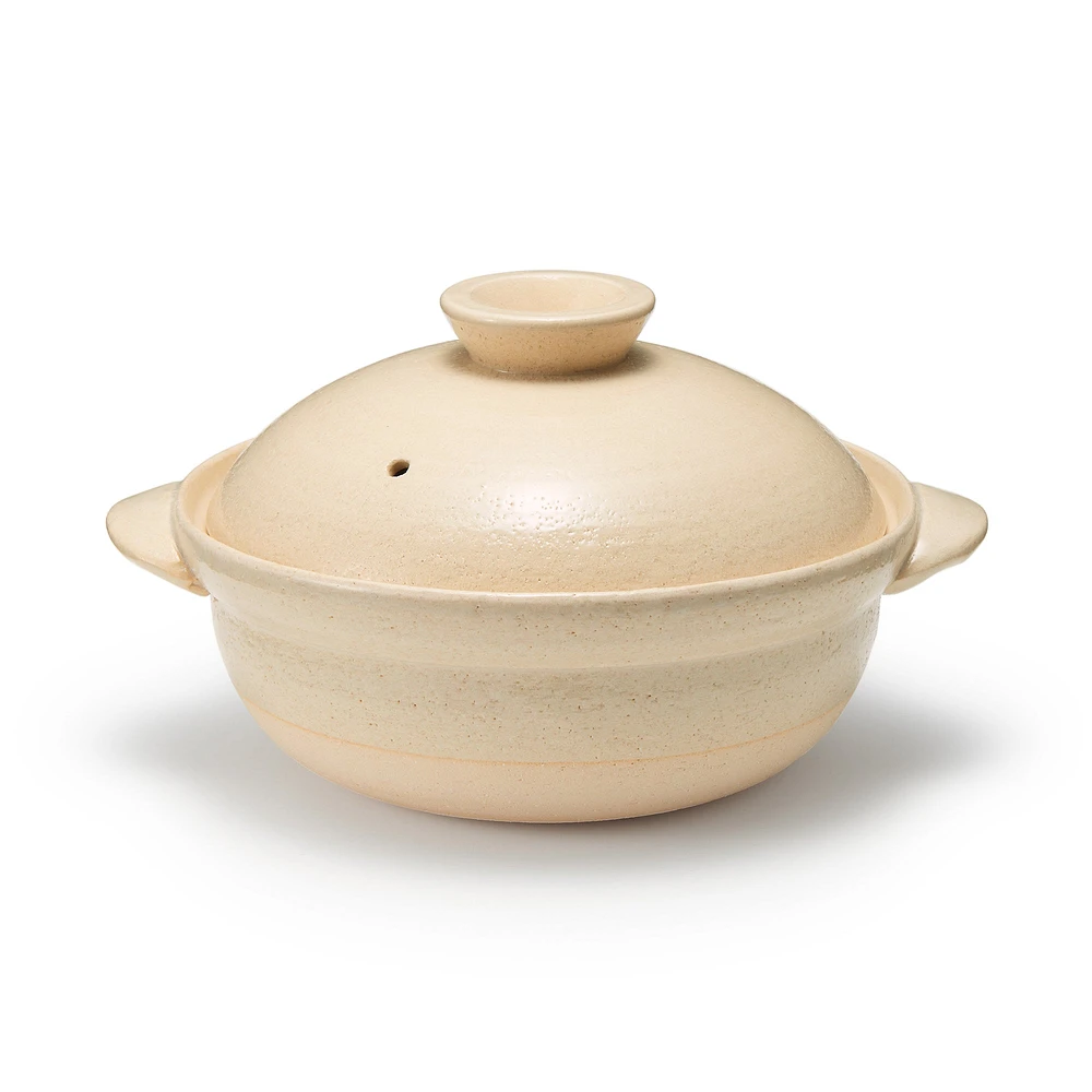 Banko Ware Transparent Glaze Ceramic Medium Pot 1600 ml