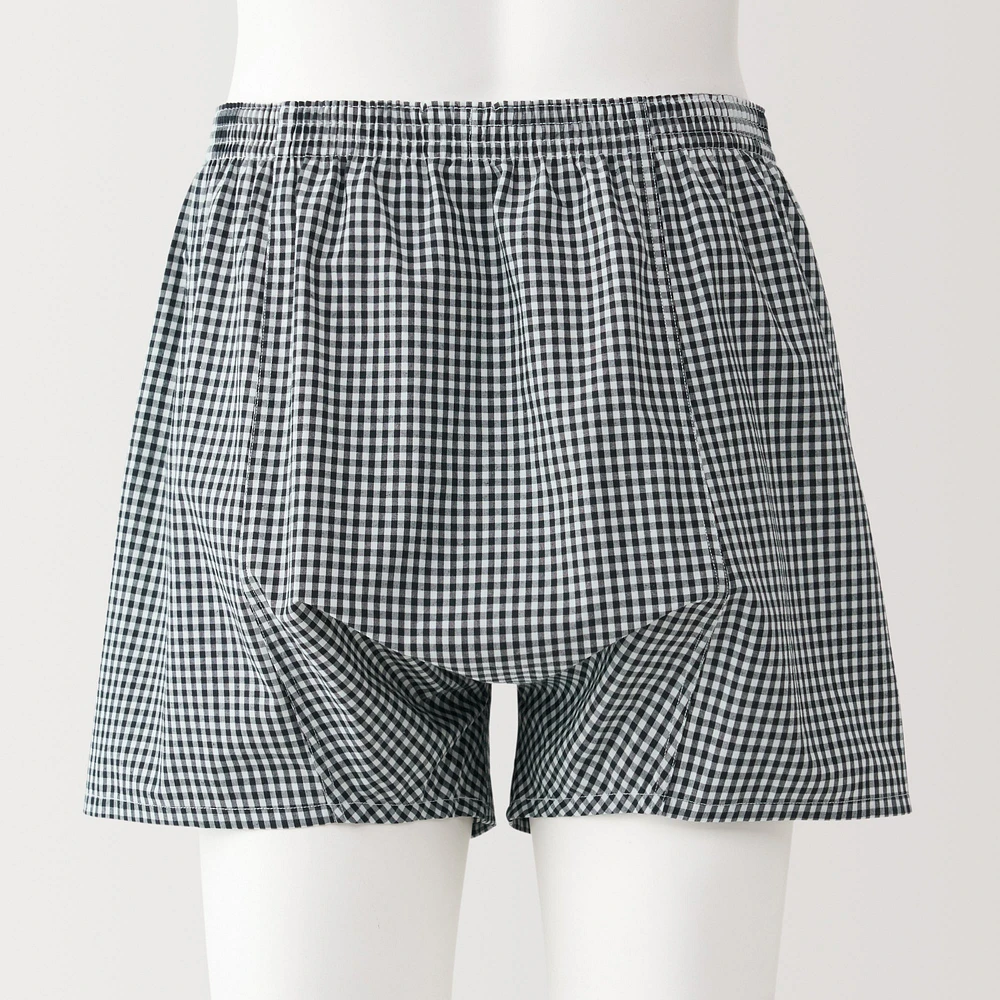 Men's Cotton Broadcloth Front Open Trunks