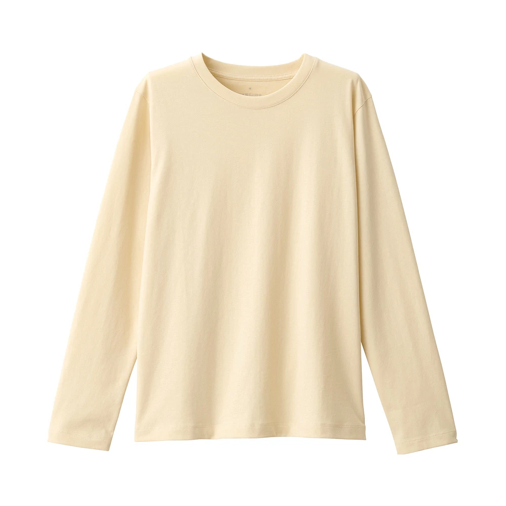 Women's Jersey Crew Neck Long Sleeve T-Shirt