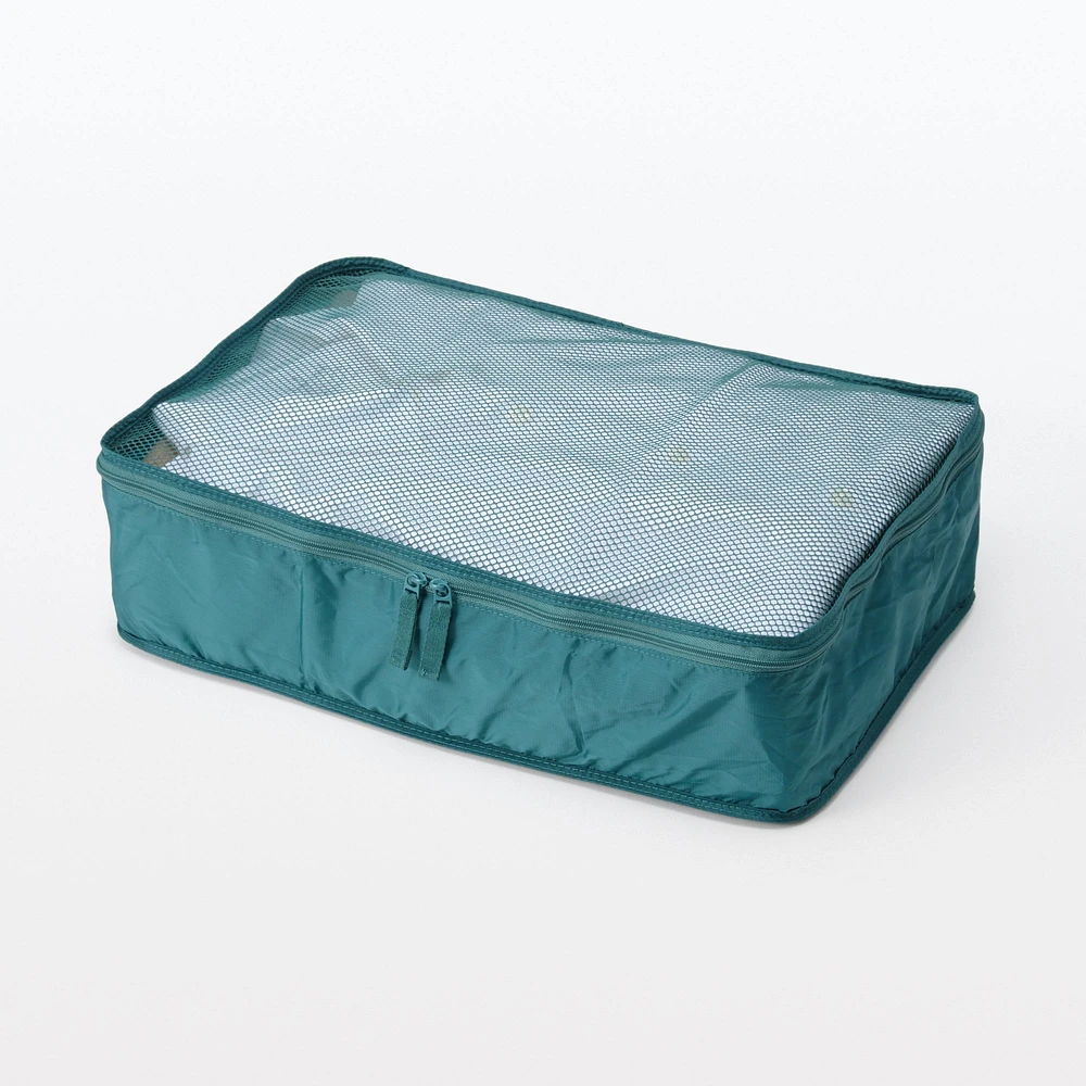 Polyester Gusset Case - Dark Green - Medium