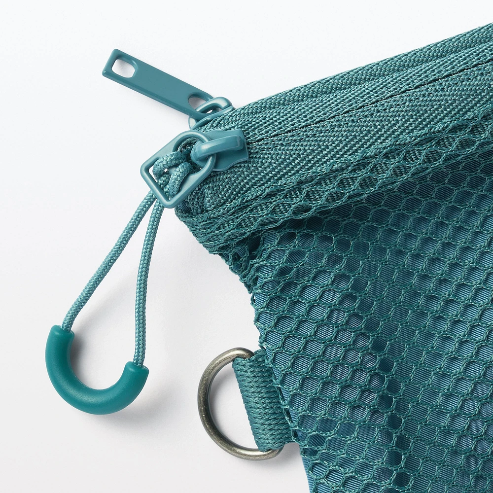 Polyester Two Zipper Case - Medium - Dark Green