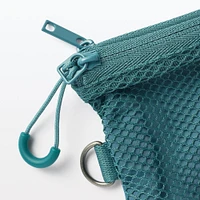 Polyester Two Zipper Case - Medium - Dark Green