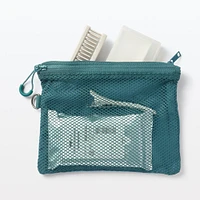 Polyester Two Zipper Case - Medium - Dark Green