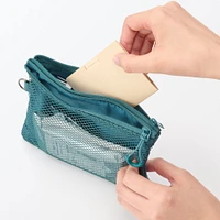 Polyester Two Zipper Case - Medium - Dark Green