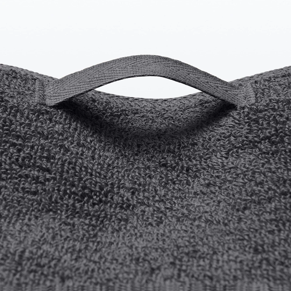 Twin Pile Small Bath Towel with Loop