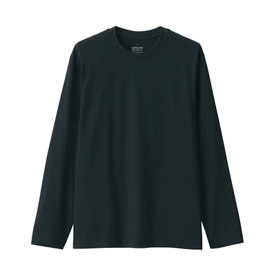 Men's Jersey Crew Neck Long Sleeve T-Shirt