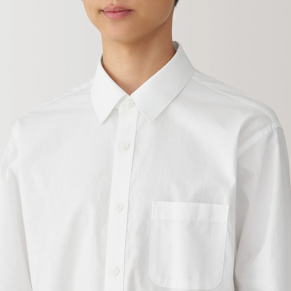 Men's Washed Broadcloth Long Sleeve Shirt
