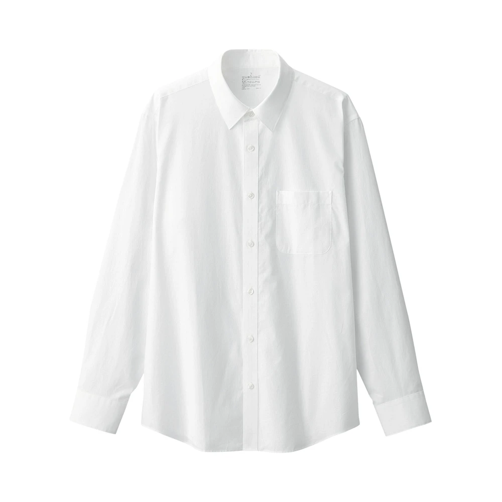 Men's Washed Broadcloth Long Sleeve Shirt