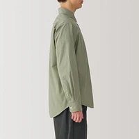 Men's Washed Broadcloth Long Sleeve Shirt