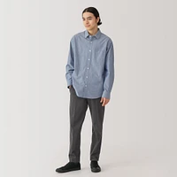 Men's Washed Broadcloth Long Sleeve Shirt