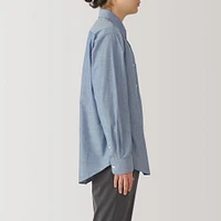Men's Washed Broadcloth Long Sleeve Shirt