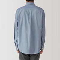 Men's Washed Broadcloth Long Sleeve Shirt