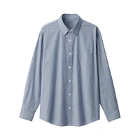 Men's Washed Broadcloth Long Sleeve Shirt