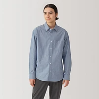 Men's Washed Broadcloth Long Sleeve Shirt