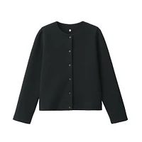 Women's Double Knitted Sweatshirt Cardigan