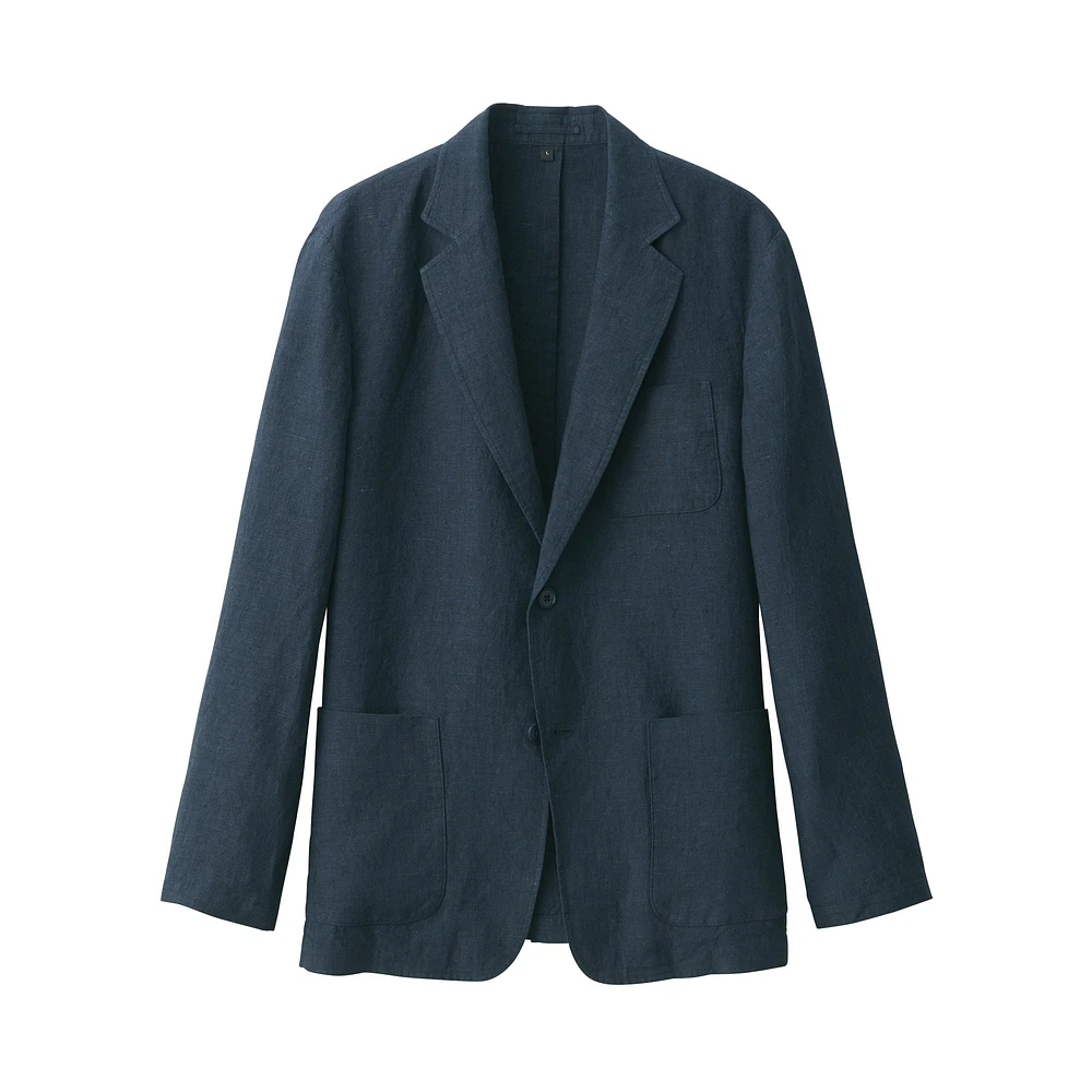 Men's Washed Linen Jacket