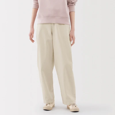 Women's Kapok Blend Wide Tapered Pants
