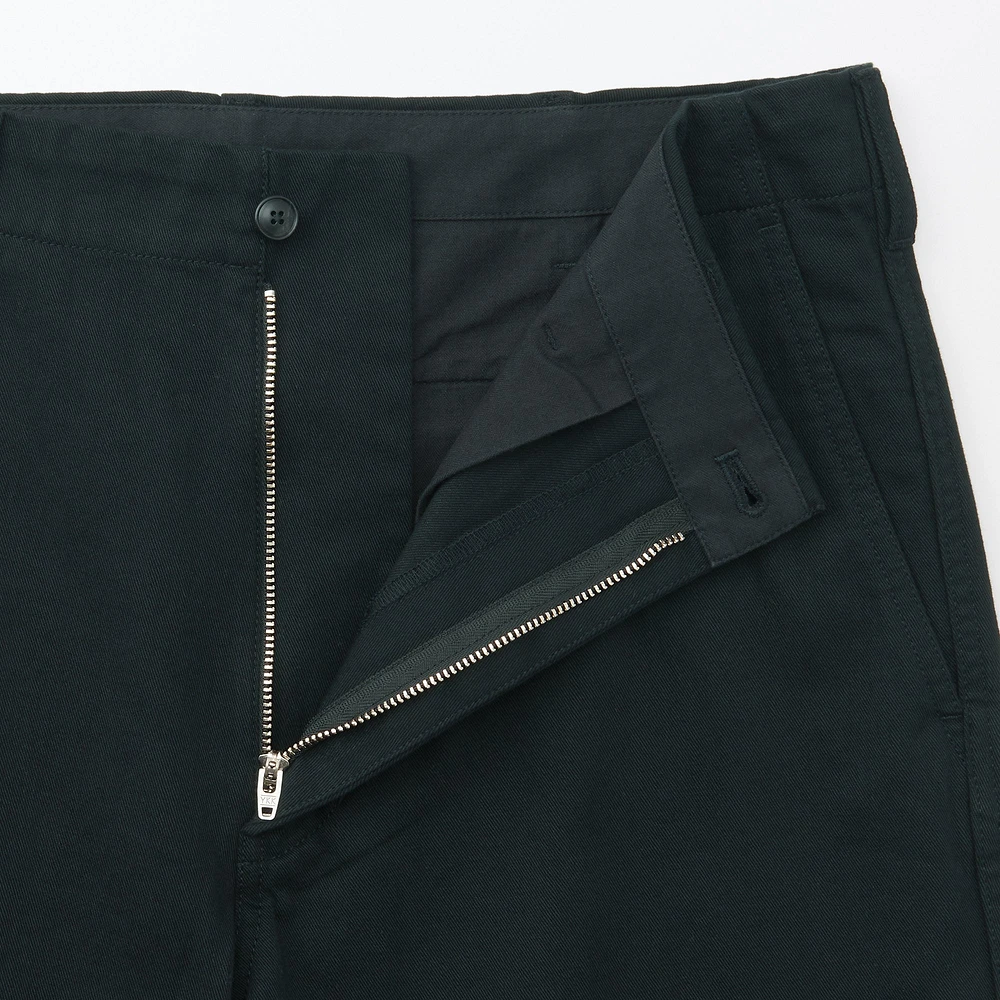 Men's Washed Chino Wide Pants