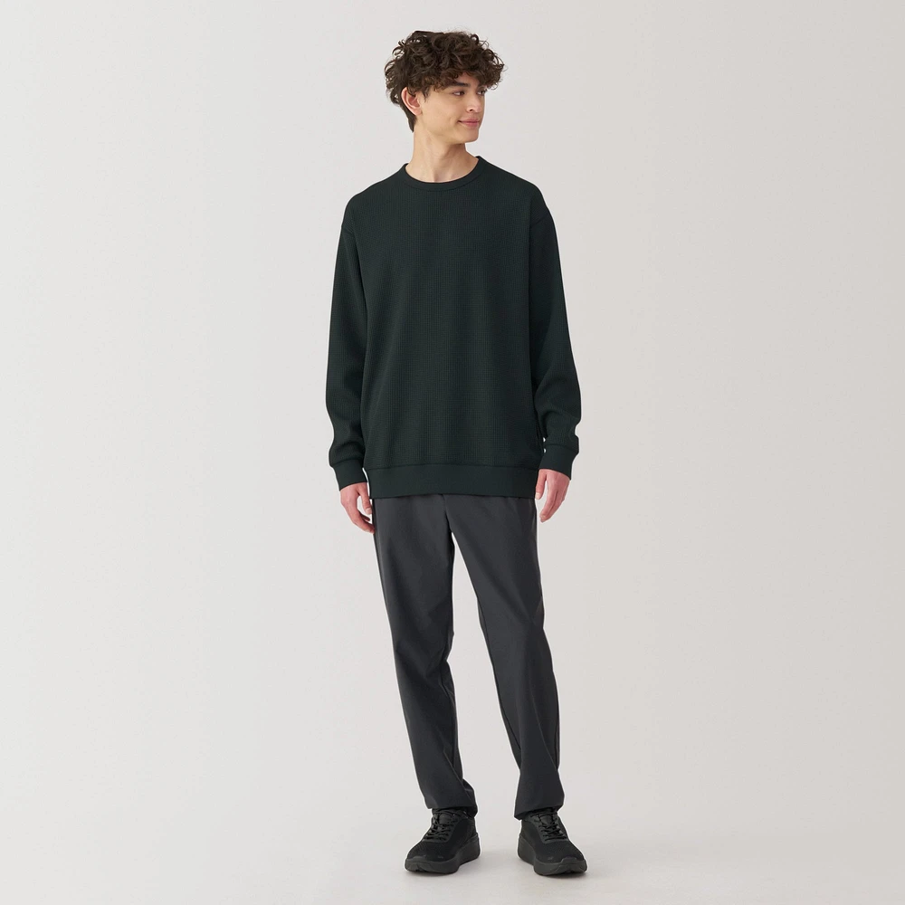 Men's UV Protection Quick Dry Waffle Long Sleeve T-Shirt