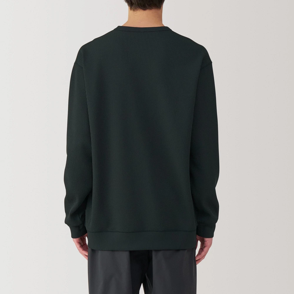 Men's UV Protection Quick Dry Waffle Long Sleeve T-Shirt