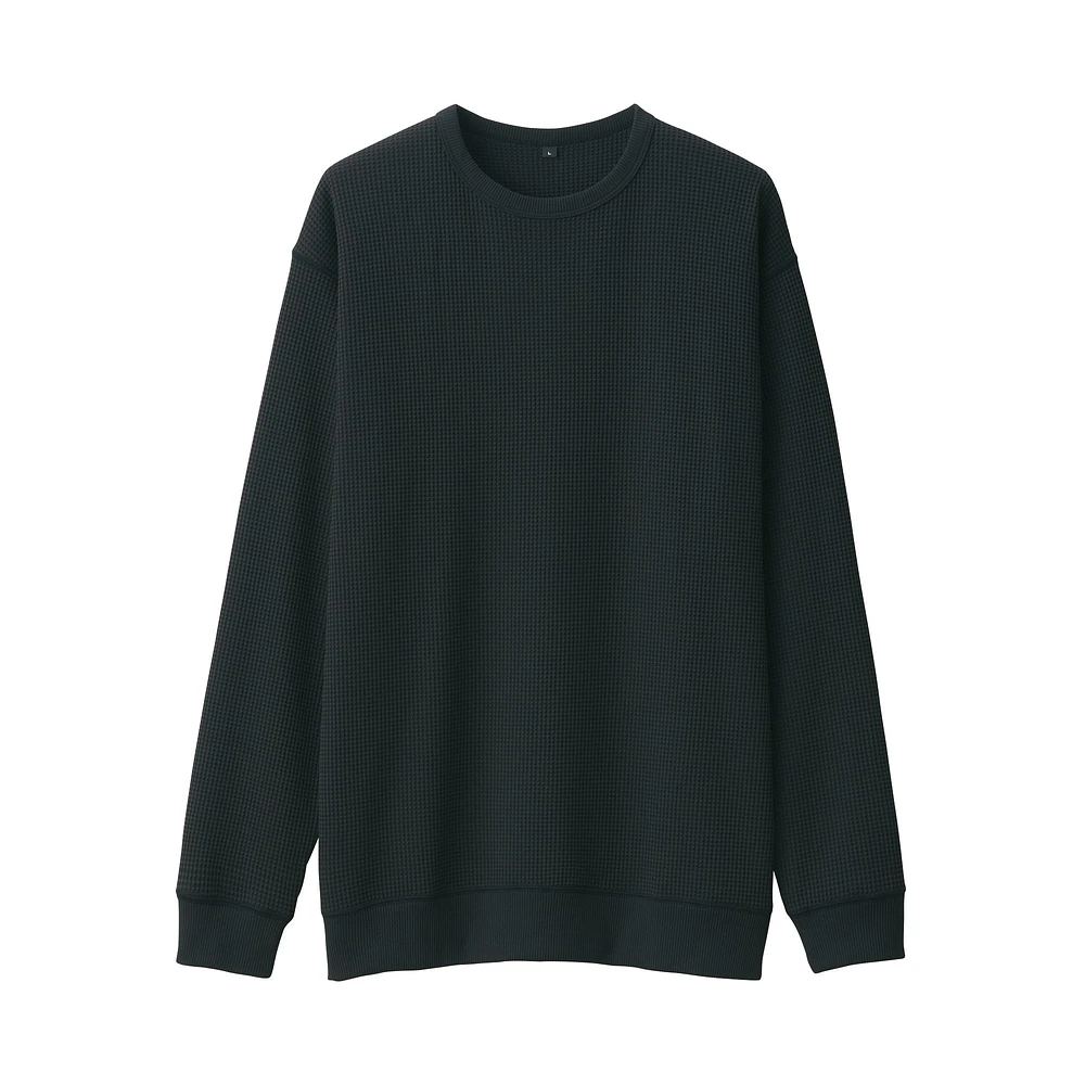 Men's UV Protection Quick Dry Waffle Long Sleeve T-Shirt