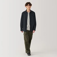 Men's Washed Broadcloth Long Sleeve Shirt