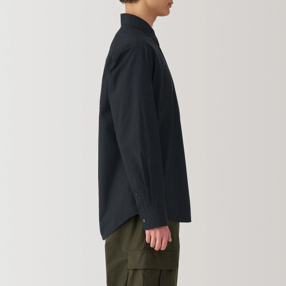 Men's Washed Broadcloth Long Sleeve Shirt