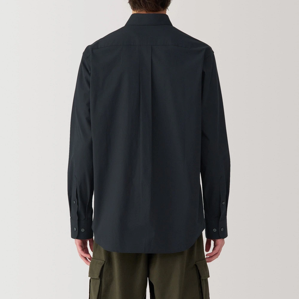 Men's Washed Broadcloth Long Sleeve Shirt