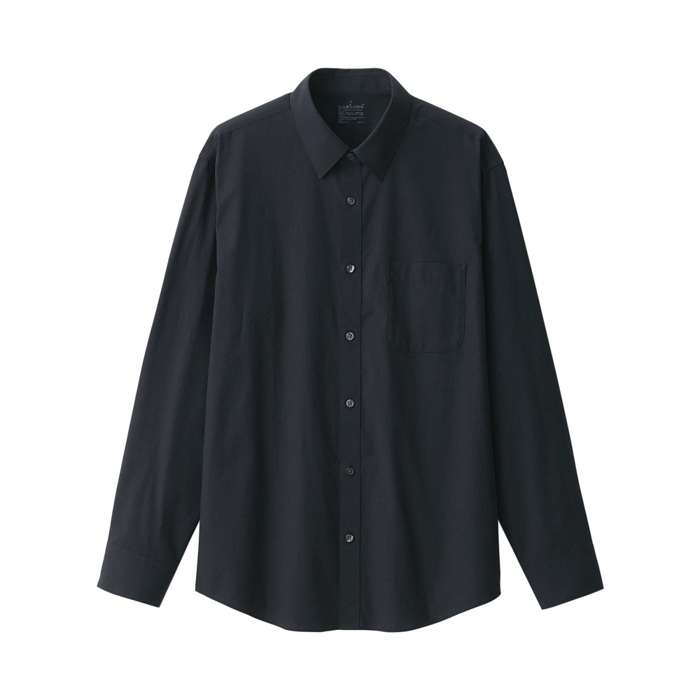 Men's Washed Broadcloth Long Sleeve Shirt