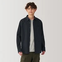 Men's Washed Broadcloth Long Sleeve Shirt
