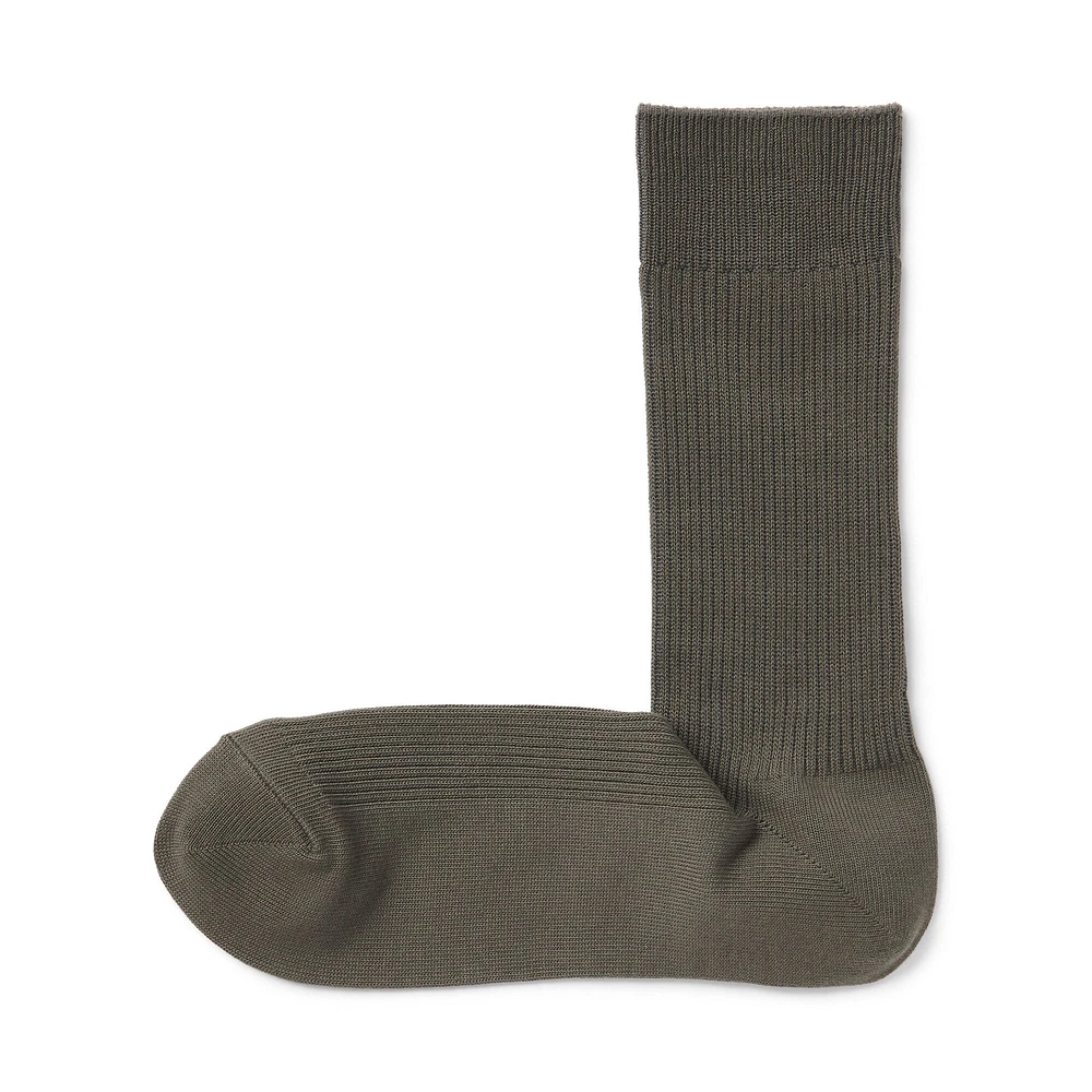 Right Angle Ribbed Socks