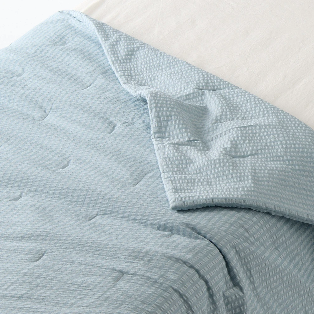 Cotton Seersucker Thin Duvet - Double