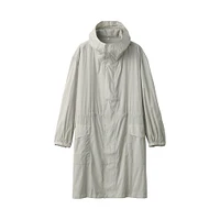 Labo Men's Light Waterproof Nylon Hooded Coat