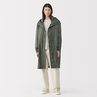 Labo Men's Light Waterproof Nylon Hooded Coat