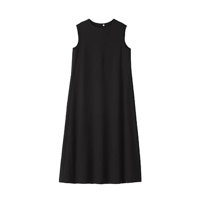Women's Breathable Seersucker Sleeveless Dress