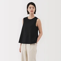 Women's Hemp Cotton Sleeveless Blouse