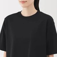 Women's Cool-Touch Crew Neck Wide Short Sleeve T-Shirt