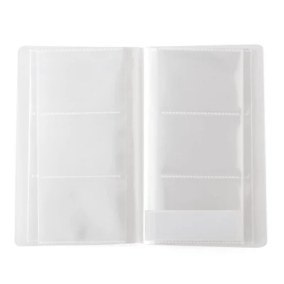 Polypropylene Card Holder Side Opening Pockets