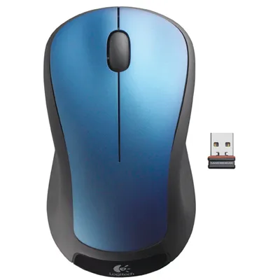 Logitech M310 Wireless Ambidextrous Mouse - Peacock Blue