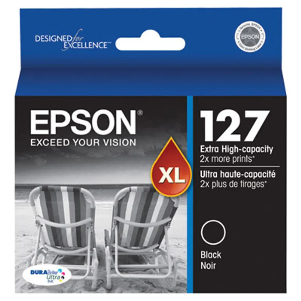 Epson T127 Black XL Ink (T127120-S)
