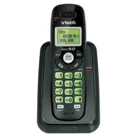 VTech 1-Handset DECT 6.0 Cordless Phone (CS6114-11 BLK)