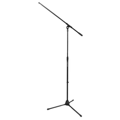 On-Stage Fixed Boom Drum/Amp Microphone Stand (MS7701B) - Black