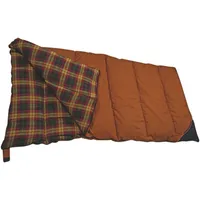 North 49 Big Boy 6 Oversize Rectangular -22-Degrees Celcius Sleeping Bag - Tan/Black