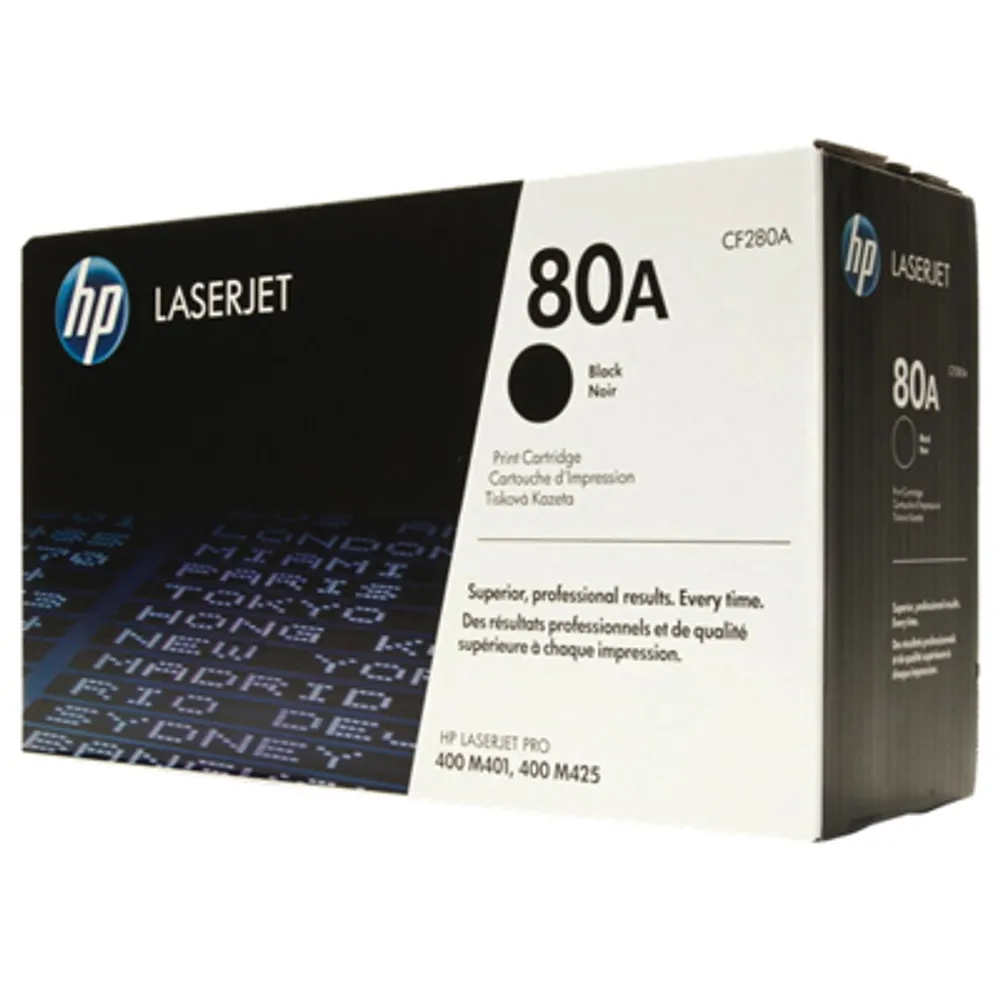 HP LaserJet 80A Black Toner (CF280A)