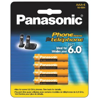 Panasonic DECT 6.0 Phone Replacement Battery (HHR4DPA4B)