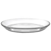 Duralex Lys 5.3" Glass Club Plate - Set of 6 - Clear
