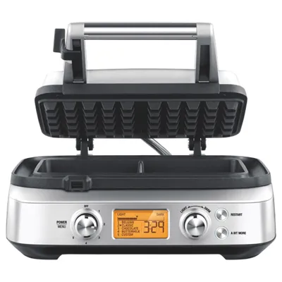 Breville The Smart Waffle Pro 2-Slice Waffle Maker (BREBWM620XL)
