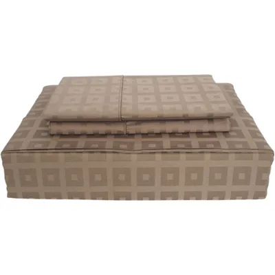 Maholi Bliss Collection 400 Thread Count Egyptian Cotton Sheet Set - King